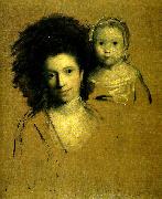 mrs john  spencer and her daughter